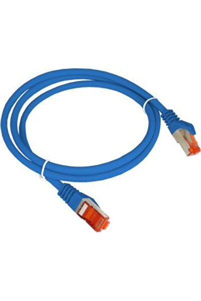 Alantec Cablu patch S/FTP Cat.6A LSOH 0.25m albastru