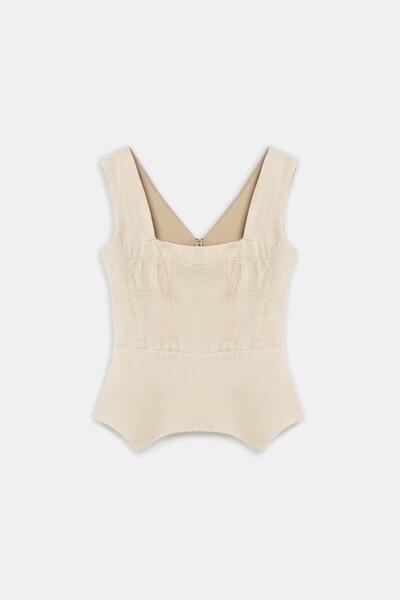 MUSE FOR ALL Rome Denim Top