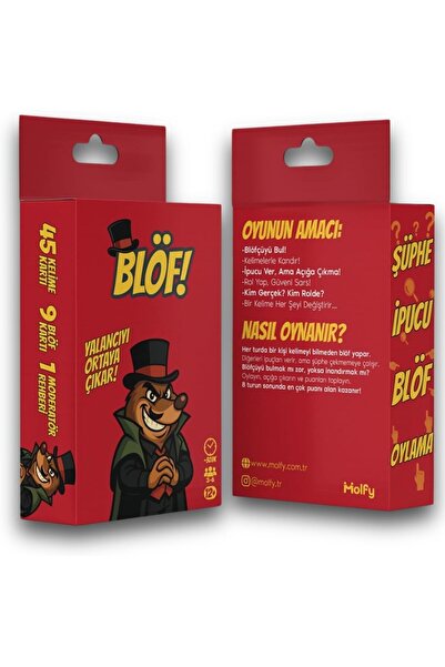 Molfy Blöf Kutu Oyunu