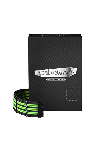 CableMod C-Series PRO ModMesh Cable Kit FazR RMI/RMX/RM (Black Label) - Negru...