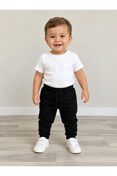 Tommiks Kids بنطلون مطاطي بخصر الطفل