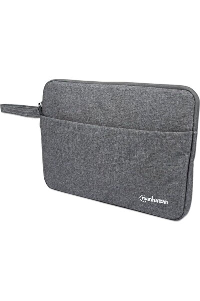 MANHATTAN Husă pentru laptop Seattle 14.5 ", Gri, Căptușită, cu căptușeală in...