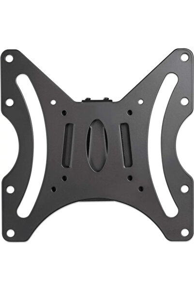 MANHATTAN Flat Panel Wall Mount Supports one 17" to 37" Max. 80kg. Black