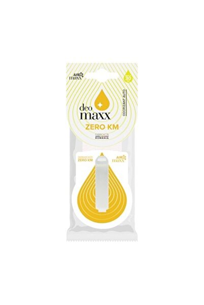 DeoMaxx Odorizant auto premium, flacon AirMaxx - Zero kilometri