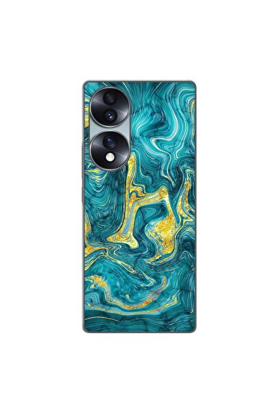 OEM Husa compatibila cu Honor 70 Silicon Gel Tpu Model Abstract Gemstone Glow