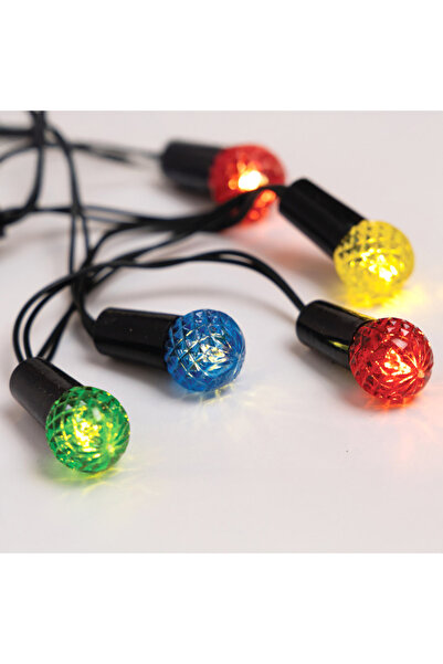 Zumzeria Christmas Light Installation with 20 Vintage LED Bulb Acrylic Globes...