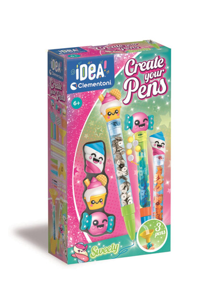 CLEMENTONI Colorat Sweety set de confecționare a stilourilor