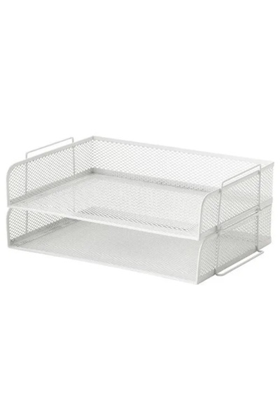 IKEA Suport pentru documente DRÖNJÖNS, alb, 2 bucăți