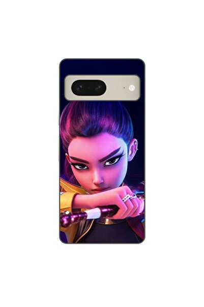 OEM Husa compatibila cu Google Pixel 8 Silicon Gel Tpu Model KPop Demon Hunte...