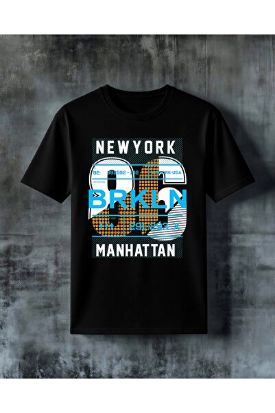 COMVİCHO Brooklyn Cargo Label Printed Oversize T-Shirt
