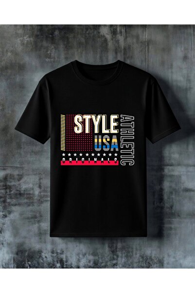 COMVİCHO Stylish Colorful Design Printed Oversize T-Shirt