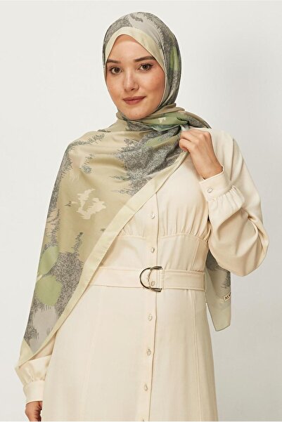 Alvina Flower-Patterned Shawl 8632
