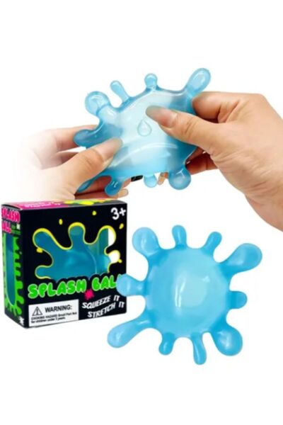 SHOP LIKE A PRO Minge Squishy Antistres Splash Ball 8 cm, Jucarie Sensoriala ...