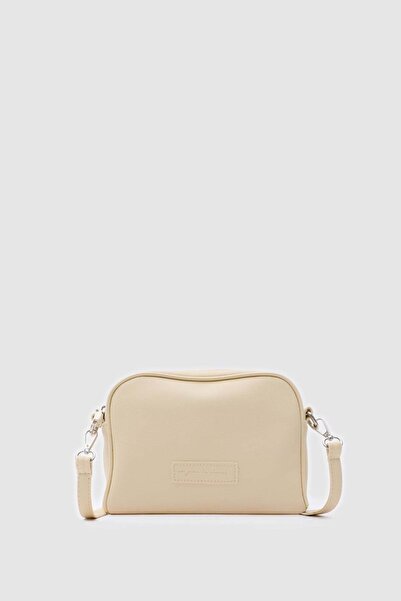 Shule Bags Faux leather women's crossbody bag - hana butter yellow