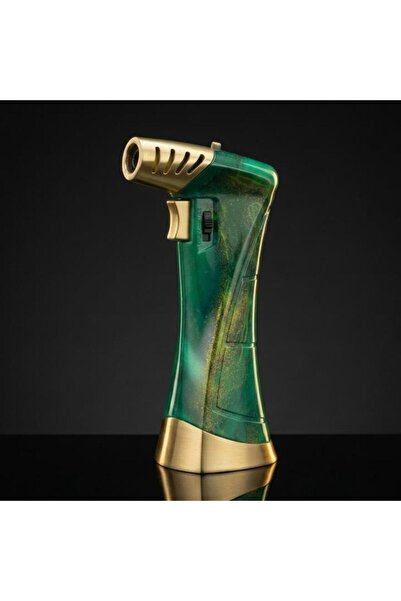 EURO Jet Tek Torch Yeşil Pürmüz Puro Çakmağı
