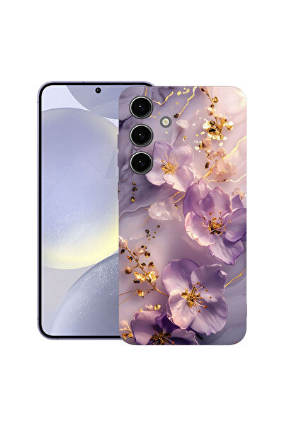 bestcase Husă TPU Ultra Subțire pentru Samsung Galaxy S26, Florală - Orhidee ...