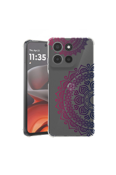 bestcase Husă Anti Shock Case For Motorola Moto G17 / G17 Power / G15, Lace N...