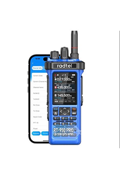radtel MAVİ RENK RT-950 PRO süper telsiz set