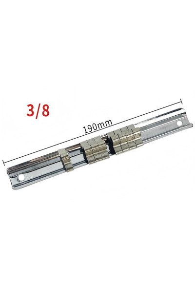 Choice3 3-8 1pc/3pcs Set 8-Clip Socket Rack Holder for 1/4" 3/8" 1/2" Sockets...