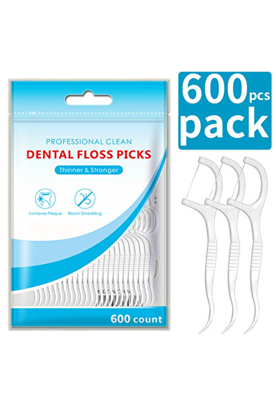 Choice1 C751-600 قطعة أدوات تنظيف الأسنان 150/300/600 قطعة خيط تنظيف الأسنان ...