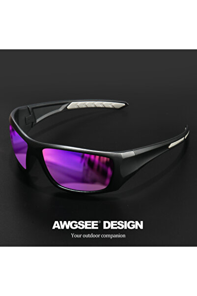 Choice3 C5 Purple New Polarized Sports Sunglasses for Men Women Youth Basebal...