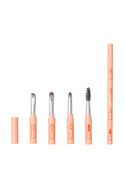 Choice4 Pink 4 IN 1 Multifunctional Makeup Brushes Set Makeup Gadget Detachab...
