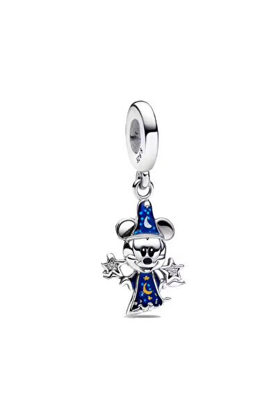 Choice11 B7105 Disney 2026 New 925 Silver Cute Lovely Queen Bear Mouse Pendan...