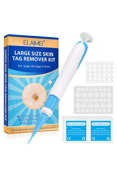 Choice Type 1 Auto Large Size Skin Tag Removal Kit For Large Skin Tags 4-9mm ...