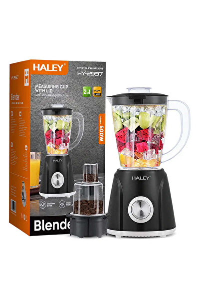 HALEY HY-2937 Multifunctional Blender, 500 W, 1.5 L, 2-in-1 with Grinder