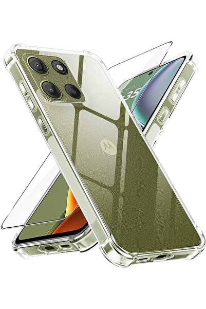 bestcase Husă Antișoc + Husă de sticlă pentru Motorola Edge 60 Neo / Edge 50 ...