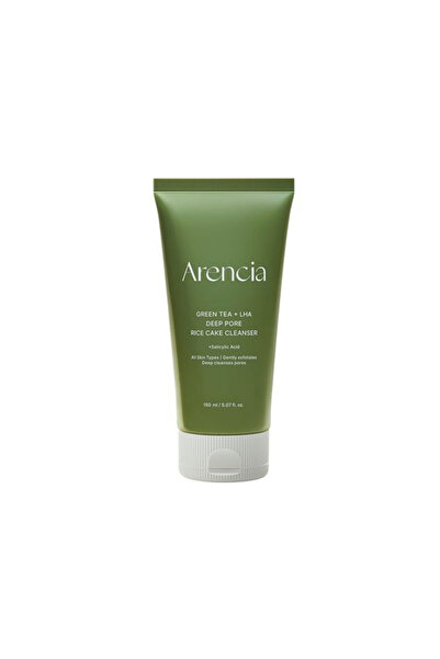 Arencia Rice Cake Spuma de curatare pentru fata cu extract de Ceai Verde si L...