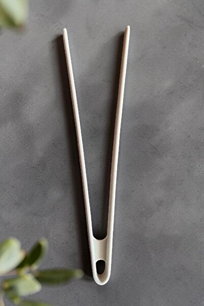 Multiamo Hard Tip Heat Resistant Fireproof Non-Stick Silicone 30 cm Tongs