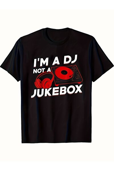 YIO YIO تي شيرت رجالي بتصميم DJ