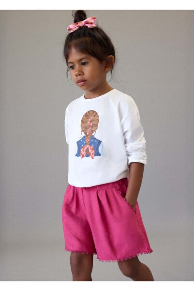 MAYORAL Girl's Shorts Pink
