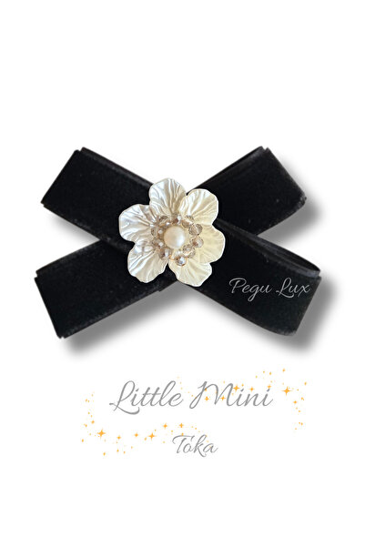 pegu baby collection Little Mini Lux Velvet Clip with Stone Closure 1 Piece, ...