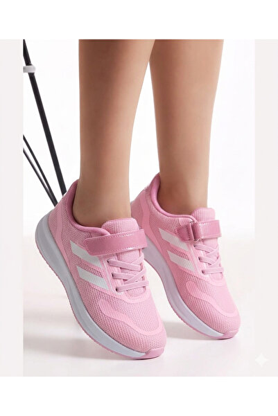 WEBORN Unisex Roz, cu velcro, confortabili, respirabili, cu talpă din polieti...