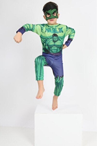 BADR Süper kahraman çocuk kostümü örümcek adam Hulk sonic