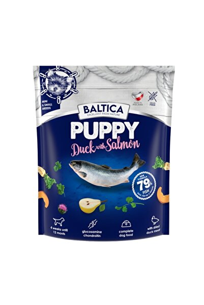 Baltica EXCELLENT Pui de rață cu somon XS / S 1kg
