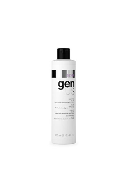 Genus Șampon Argintiu, GenUs, Pentru păr blond/decolorat/cărunt, 300ml