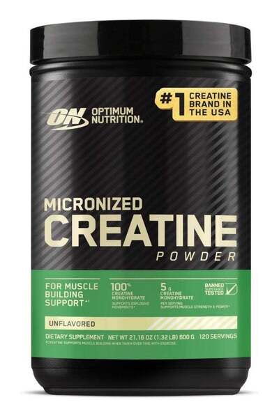 Optimum Nutrition Micronized Creatine Powder - Unflavored - 1.32 LB Packaging...