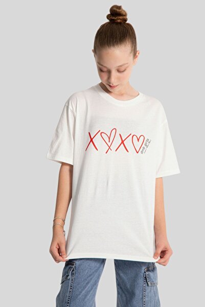 ww waka waka kids store Front and Back Printed Crew Neck Girl's T-Shirt