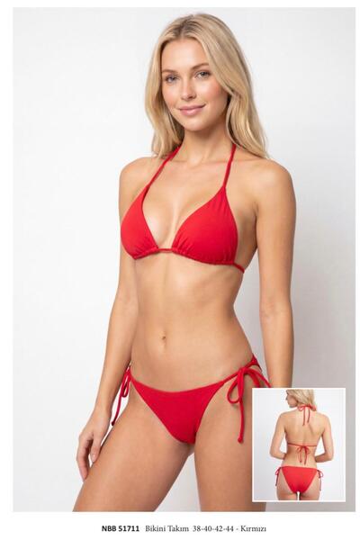 NBB bağlamalı bikini takımı