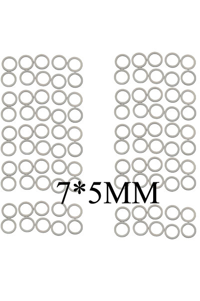 Choice6 100 pcs 6*4 7*4 7*5 Hair Scissors Replacement Parts Set of Central Ax...