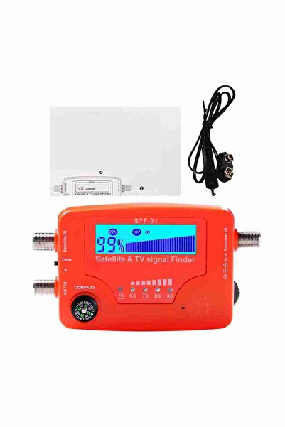 Choice BROWN Portable 2-in-1 LCD Digital Satellite And TV Signal Finder Anten...