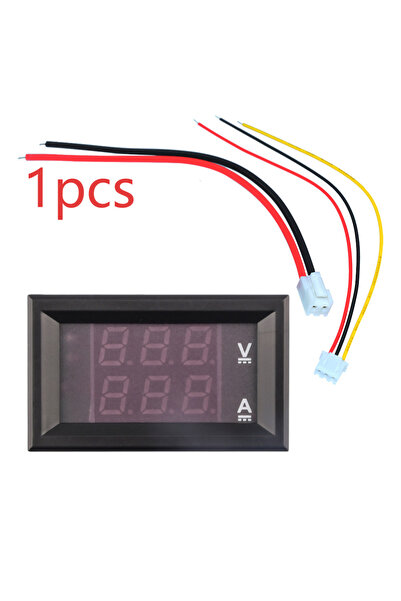 Choice 1pcs DC100V 10A LED Digital Voltmeter Ammeter Car Motocycle adjustable...