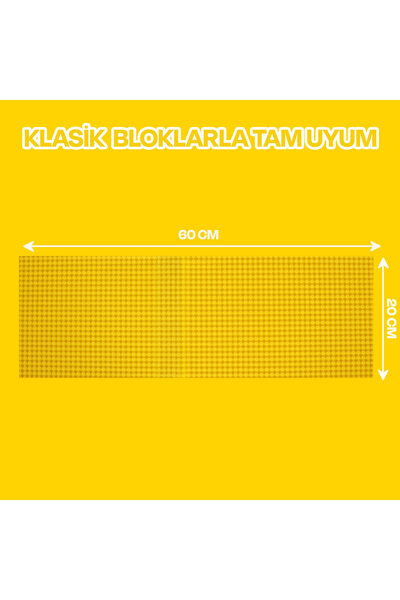 MEGA Esnek Blok Zemin Sarı