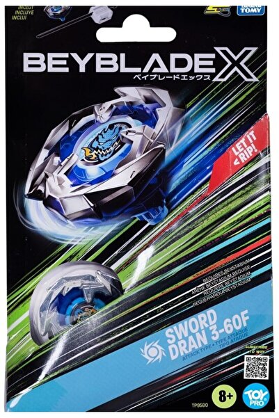 BEYBLADE X Sword Dran 3-60F-TP9580