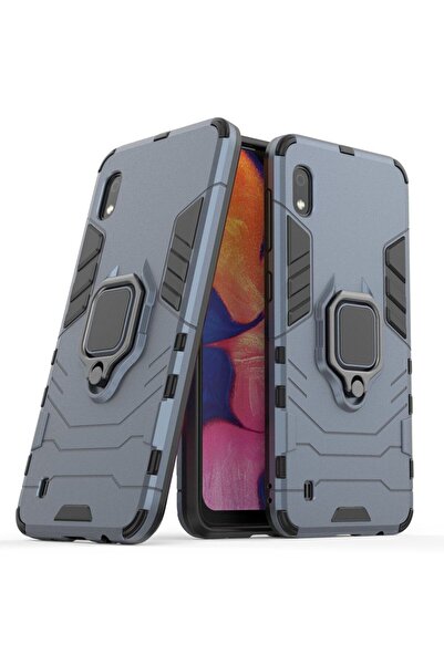 OEM Ring Armor Kickstand magnetic car holder Samsung Galaxy A10 Μπλέ