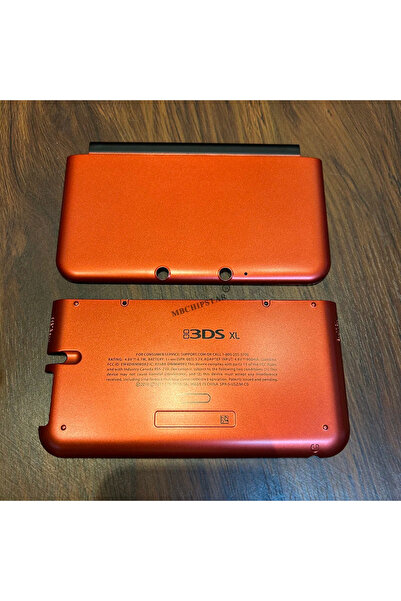 Choice غطاء علوي وسفلي عالي الجودة باللون الأحمر لجهاز 3DS XL LL، ملحق ألعاب ...