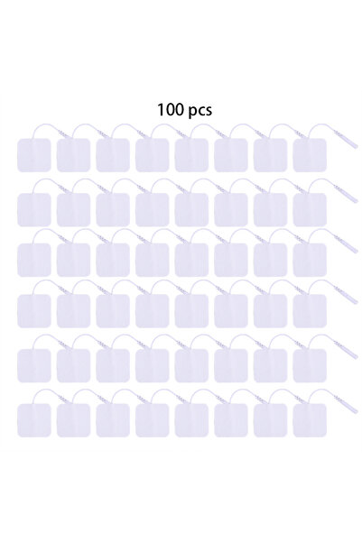 Choice6 4x4cm White 100pcs 5*5cm 4*4cm Self-Adhesive Electrode Pads Non-Woven...